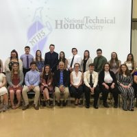 Group photo of the 21 MBIT student who received the The National Technical Honor Society recognizes student achievement and leadership in career and technical education. It promotes strong values that include honesty, responsibility, initiative, teamwork, leadership, and citizenship to encourage excellence in today’s highly competitive, skilled workforce. Middle Bucks congratulates our newly inducted members of the National Technical Honor Society and our Honorary Inductee, Mr. Gustavo Perea, COE of Adams Bickel Associates LLC. Mr. Perea is a longtime supporter of Middle Bucks; serving on the Local Advisory Council since 2004.