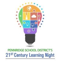 Pennridge School District 21st Century Learning Nigh Logo Puzzle Piece Light Bulb