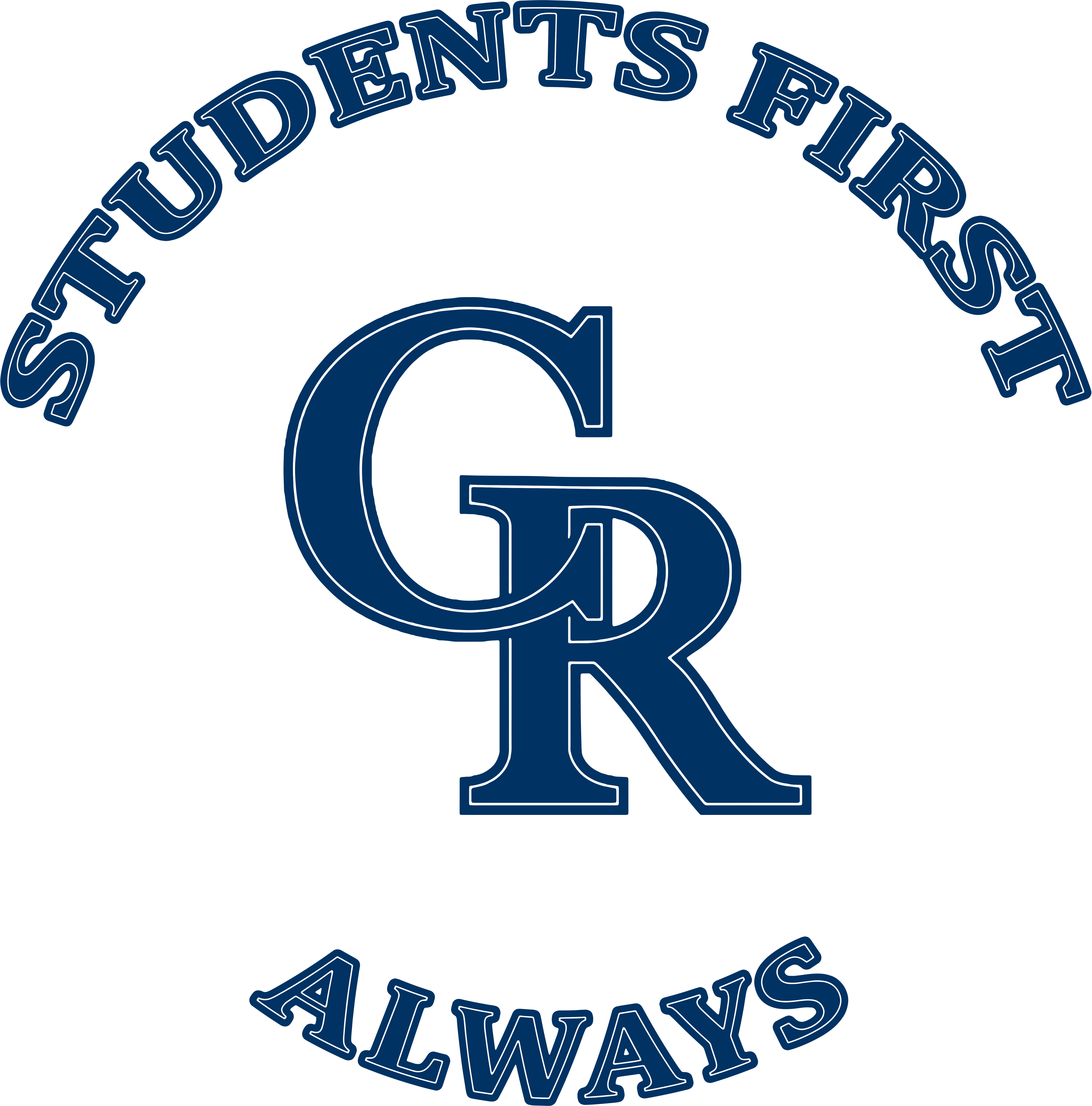 Students First Always with the initials CR for Council Rock