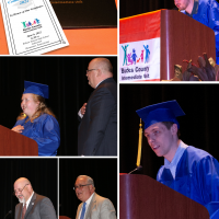 Graduation collages of speakers and presenters