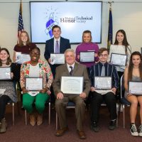 National Technical Honor Society at Middle Bucks Institute of Technology Inducts fourteen New Students